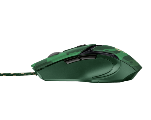 Мышь Trust Gaming Mouse GXT 101C Gav, USB, 600-4800dpi, PC/PS4, Xbox One, Camo green [22793]