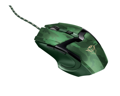 Мышь Trust Gaming Mouse GXT 101C Gav, USB, 600-4800dpi, PC/PS4, Xbox One, Camo green [22793]