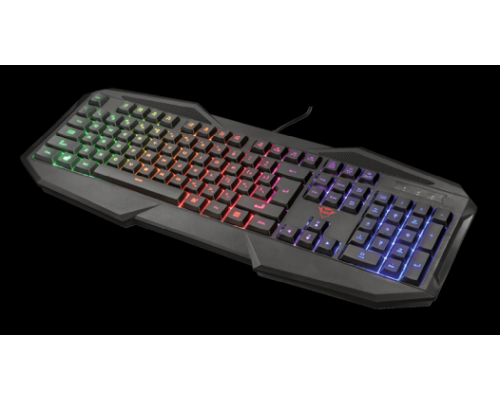 Клавиатура Trust Gaming Keyboard GXT 830-RW Avonn, USB, RGB, Black [22511]