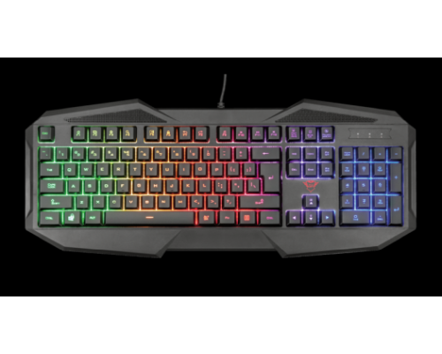 Клавиатура Trust Gaming Keyboard GXT 830-RW Avonn, USB, RGB, Black [22511]