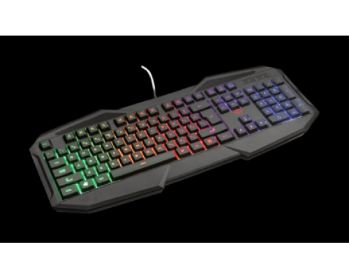 Клавиатура Trust Gaming Keyboard GXT 830-RW Avonn, USB, RGB, Black [22511]