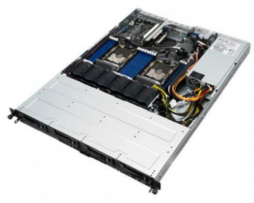 Серверная платформа ASUS RS500-E9-PS4 // 1U, ASUS Z11PR-D16-DC,  2 x socket P (LGA 3647) Intel® Xeon® Scalable 205w, 2048GB max, 4HDD Hot-swap, 2 x M.2, DVR, 650W, CPU FAN