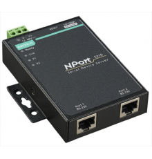 NPort 5210 2 Port RS-232 device server, RJ45 8 pin, без адаптера питания                                                                                                                                                                                  