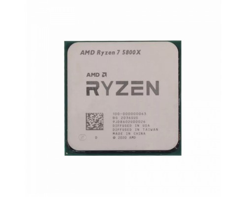 Процессор RYZEN 7 5800X SAM4, 105W, 3.8 GHz, BOX