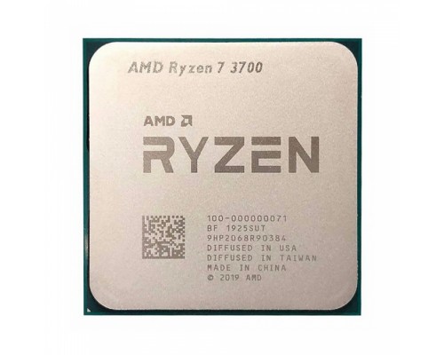 Процессор RYZEN 7 PRO 3700 8 Cores, 16 Threads, 3.6/4.4GHz, 512K/4M/32M cashe, 128GB DDR4-3200, 65W, AM4, OEM