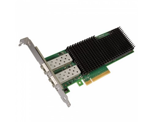 Сетевой адаптер XXV710-DA2 Intel® Ethernet Converged Network Adapter 2 x SFP28, 25GbE/10GbE/1GbE, PCI-E v3 x8, iSCSI, FCoE, NFS, VMDq. PCI-SIG* SR-IOV