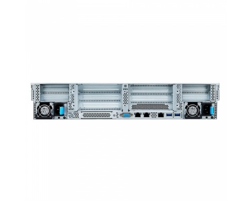 Платформа системного блока TYAN B8252T75V8E4HR-8X-2T  Tyan 2U2S Server barebone, AMD dual ROME 7002 processors, DDR4 3200MHz x 32 DIMMs, 2 x 10GbE LAN and 1 OCP 3.0 LAN mezzanine slot, hot-swap 3.5” SATA 6G hdd slots + (4) hot-swap NVMe 2.5