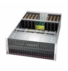 Платформа системного блока SYS-4029GP-TRT3 4U, 2 x LGA3647, Intel C622, 24 x DDR4, 24 x 2.5