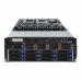 Платформа системного блока G481-HA1 (rev. 100) HPC Server - 4U 10 x GPU Single Root Server  /6-Channel RDIMM/LRDIMM DDR4, 24 x DIMMs / 3 x 80 PLUS Platinum 2200W redundant PSU / 2 x 10Gb/s BASE-T LAN ports (Intel® X550-AT2)