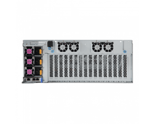 Платформа системного блока G481-HA1 (rev. 100) HPC Server - 4U 10 x GPU Single Root Server  /6-Channel RDIMM/LRDIMM DDR4, 24 x DIMMs / 3 x 80 PLUS Platinum 2200W redundant PSU / 2 x 10Gb/s BASE-T LAN ports (Intel® X550-AT2)