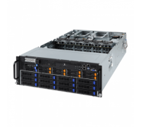 Серверная платформа G481-HA0 (rev. 200) HPC Server - 4U 10 x GPU Dual Root Server  / 6-Channel RDIMM/LRDIMM DDR4, 24 x DIMMs /3 x 80 PLUS Platinum 2200W redundant PSU / 2 x 10Gb/s BASE-T LAN ports (Intel® X550-AT2)                                    
