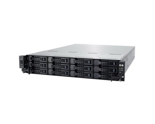 Платформа системного блока ASUS RS520-E9-RS12-E 3x SFF8643 + 4x OCuLink on the  backplane, 4x ports OCuLink card + cables, RAID/HBA SAS required!, 2x 2.5 rear trays included, 2x 800W