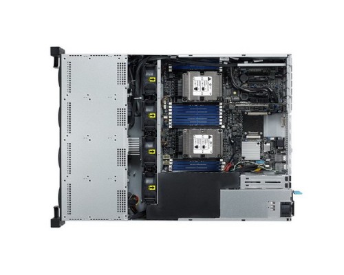 Платформа системного блока ASUS RS520-E9-RS12-E 3x SFF8643 + 4x OCuLink on the  backplane, 4x ports OCuLink card + cables, RAID/HBA SAS required!, 2x 2.5 rear trays included, 2x 800W