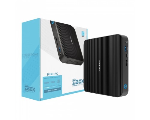 Платформа системного блока с ЦПУ Zotac ZBOX-CI341 ZBOX CI341 NANO, Barebone, Intel N4100, 2X DDR4-2400, M.2 SATA SSD SLOT, DUAL GLAN, WIFI, BT, DP/HDMI, EU+UK PLUG RTL