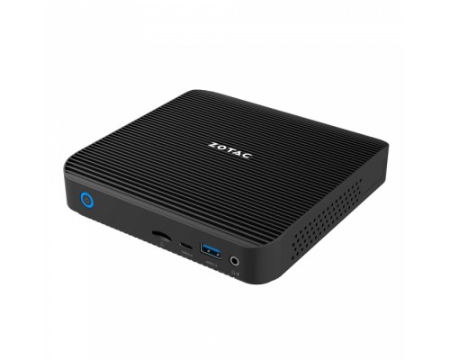 Платформа системного блока с ЦПУ Zotac ZBOX-CI341 ZBOX CI341 NANO, Barebone, Intel N4100, 2X DDR4-2400, M.2 SATA SSD SLOT, DUAL GLAN, WIFI, BT, DP/HDMI, EU+UK PLUG RTL