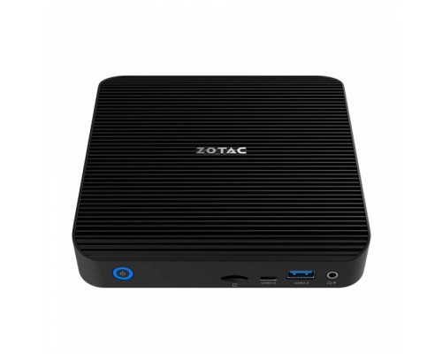 Платформа системного блока с ЦПУ Zotac ZBOX-CI341 ZBOX CI341 NANO, Barebone, Intel N4100, 2X DDR4-2400, M.2 SATA SSD SLOT, DUAL GLAN, WIFI, BT, DP/HDMI, EU+UK PLUG RTL