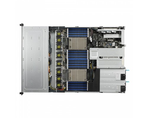 Платформа системного блока RS700A-E9-RS12 V2 8x OCuLink on the  backplane, 12x 2.5' trays (4x NVMe/SATA, 4x NVMe/SAS/SATA, 4x SAS/SATA bays), ROME ready, NAPLES - BIOS update need, 2x OcuLink ports on MB, 2x OcuLink ports on card, 2x 800W