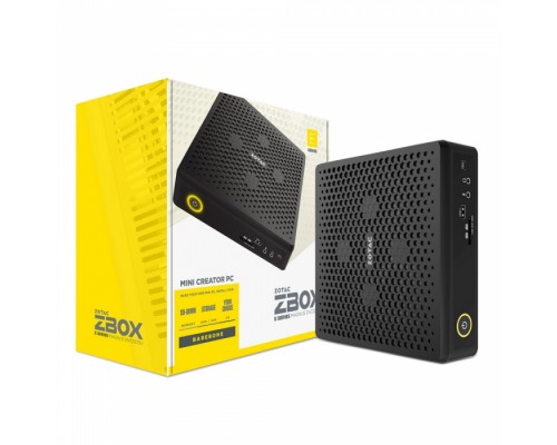 Платформа системного блока с ЦПУ Zotac ZBOX EN72070V-BE ZBOX EN72070V-BE, Barebone, NVIDIA RTX2070, Intel i7-9750H, 2x DDR4 SODIMM slots, M2 SSD slot, 2.5