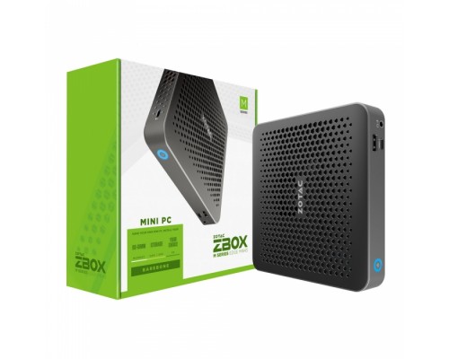 Платформа системного блока с ЦПУ Zotac ZBOX-MI643 ZBOX MI643, Barebone, Intel Core-i5-10210U, 2X DDR4 SODIMM, M.2 SSD SLOT, DUAL GLAN, WIFI, BT, USBDRV, DP/HDMI, EU+UK PLUG RTL