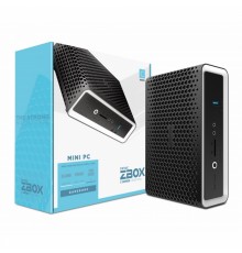 Платформа системного блока с ЦПУ Zotac ZBOX-CI642NANO-BE  ZBOX CI642 NANO, Barebone, Intel Core-i5-10210U, 2X DDR4 SODIMM, DUAL 2GLAN, WIFI, BT, 2.5