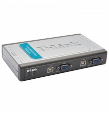 Переключатель консоли DKVM-4U/C2A 4-port KVM Switch with VGA and USB ports. Control 4 computers from a single keyboard, monitor, mouse, Supports video resolutions up to 2048 x 1536, Switching button or Hot Key command, Auto-scan mode, Buzzer. Quick G