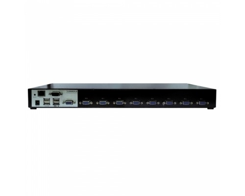 Переключатель консоли (KVM) DKVM-IP8/A2A 8-port KVM over IP Switch with VGA and USB ports.