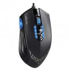 Мышь KRYPTON USB Advanced Gaming Laser mouse, настраиваемый центр тяжести, 8200dpi, Black  (546861)                                                                                                                                                       