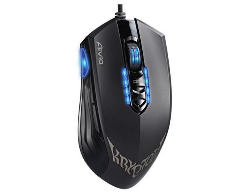 Мышь KRYPTON USB Advanced Gaming Laser mouse, настраиваемый центр тяжести, 8200dpi, Black  (546861)