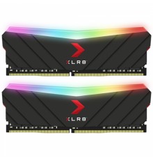 Модуль памяти 32GB PNY DDR4 3600 DIMM XLR8 EPIC-X RGB Gaming Memory [MD32GK2D4360018XRGB] Non-ECC, CL18, 1.35V, Heat Shield, XMP 2.0, Kit (2x16GB), RTL                                                                                                   