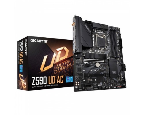 Материнская плата GIGABYTE Z590 UD AC (LGA1200, ATX)