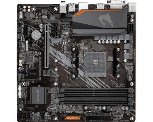 Материнская плата A520M AORUS ELITE, Socket AM4, AMD A520, 4xDDR4-3200, DVI-D+HDMI, 1xPCI-Ex16, 2xPCI-Ex1, 4xSATA3(RAID 0/1/10), 1xM.2, 8 Ch Audio, GLan, (2+2)xUSB2.0, (4+2)xUSB3.2, 1xPS/2, mATX, RTL