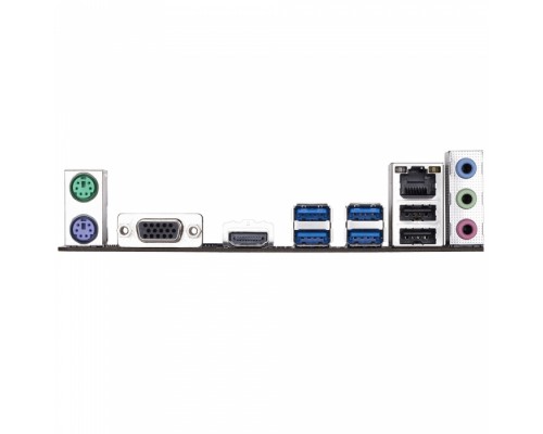 Материнская плата B365M H, Socket 1151, Intel®B365, 2xDDR4-2666, D-SUB+HDMI, 1xPCI-Ex16, 1xPCI-Ex1, 4xSATA3, 1xM.2, 8 Ch Audio, GLan, (2+4)xUSB2.0, (4+2)xUSB3.1, 2xPS/2, mATX, OEM,