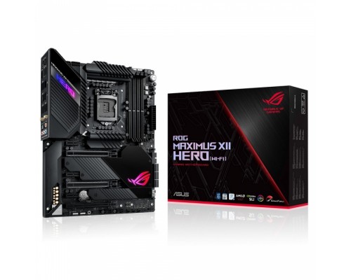 Материнская плата ROG MAXIMUS XII HERO (WI-FI)  /LGA1200,Z490,USB3.2,M.2,ATX,MB(90MB12R0-M0EAY0) RTL