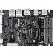 Материнская плата GA-SBC7300, Intel® Core™ i5-7300U (3.5 GHz), 2xDDR4-2133 SO-DIMM, HDMI+DP+LVDS, 2xSATA3, 1xMSATA, 1xM.2, 2 Ch Audio, 2xGLan, (0+4)xUSB2.0, (4+0)xUSB3.1, SBC, RTL                                                                       