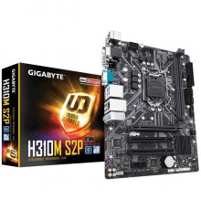 Материнская плата H310 S1151 MATX H310M S2P GIGABYTE                                                                                                                                                                                                      