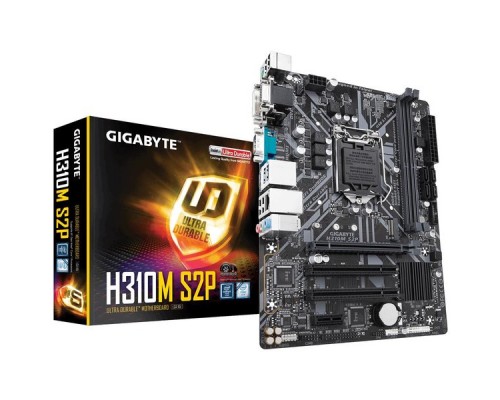 Материнская плата H310 S1151 MATX H310M S2P GIGABYTE