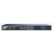 Коммутатор 16PORT 10/100M POE 2SFP DS-3E1318P-E HIKVISION                                                                                                                                                                                                 