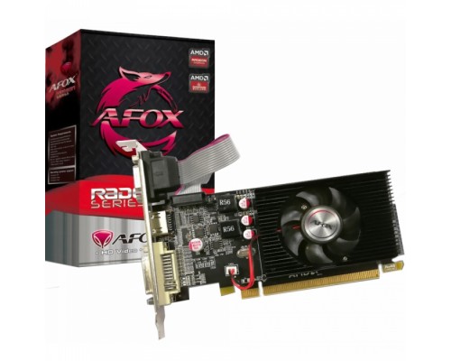 Видеокарта AXR523023F, Radeon R5 230 (120SP) 2G DDR3 64BIT (DVI/HDMI/CRT), RTL