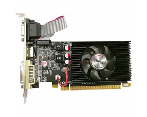 Видеокарта AXR523023F, Radeon R5 230 (120SP) 2G DDR3 64BIT (DVI/HDMI/CRT), RTL