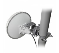 Маршрутизатор nRAYG-60adpair Wireless Wire nRAY (Pair of preconfigured nRAYG-60ad devices for 60Ghz link (60GHz antenna, 802.11ad wireless, two core1.2GHz CPU, 256MB RAM, 1x Gigabit LAN, RouterOS L3, POE, PSU) for 1Gbps full duplex on distances of up
