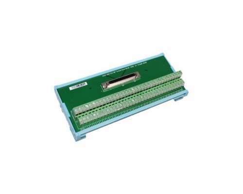 Клеммный адаптер с 68-контактным соединителем SCSI-II, монтаж на DIN рейку Advantech ADAM-3968-AE