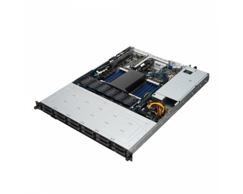 Платформа системного блока RS500A-E10-RS12U (90SF00X1-M00590) 3x SFF8643 + 12x OCuLink on the  backplane, 6x NVMe ports from MB with cable, all PCI-E  and OCP mezz are free, 2x 650W