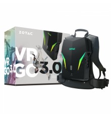 Неттоп ZBOX-VR7N73 ZOTAC VR GO 3.0 Backpack  i7-9750H, Geforce RTX2070, 240G SSD, 16GB DDR4, Windows 10 PRO N 64-bit,  Wi-Fi, BT, GB-Lan, 2x HDMI, DP,  charging dock, 2x battery, EU+UK PLUG                                                             