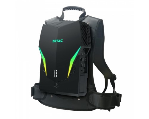 Неттоп ZBOX-VR7N73 ZOTAC VR GO 3.0 Backpack  i7-9750H, Geforce RTX2070, 240G SSD, 16GB DDR4, Windows 10 PRO N 64-bit,  Wi-Fi, BT, GB-Lan, 2x HDMI, DP,  charging dock, 2x battery, EU+UK PLUG