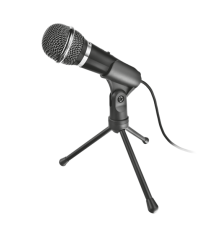 Микрофон Trust Microphone Starzz ,mini jack 3.5mm, All-round, Black [21671]                                                                                                                                                                               