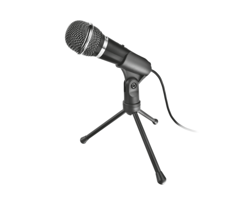 Микрофон Trust Microphone Starzz ,mini jack 3.5mm, All-round, Black [21671]