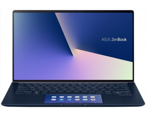 Ноутбук ASUS Zenbook 14 BTS UX434FQ-A6072T Core i5-10210U/8Gb/512Gb SSD/Nvidia MX350 2Gb/14,0 FHD 1920x1080 AG/WiFi/BT/HD IR/Windows 10 Home/1.26Kg/Royal Blue/ScreenPad 2.0