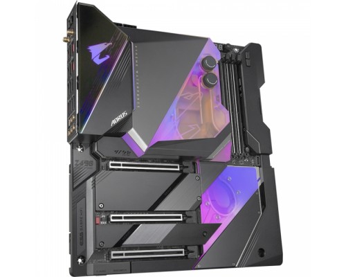 Материнская плата Z490 AORUS XTREME WF, Socket 1200, Intel®Z490, 4xDDR4-2933, HDMI, 3xPCI-Ex16,  6xSATA3(RAID 0/1/5/10), 3xM.2, 8Ch Audio, 1x2.5GLan, 1x10GLan, Wi-Fi, (2+4)xUSB2.0, (6+2)xUSB3.2, (2+1)xUSB3.2 Type-C™, ATX, RTL,