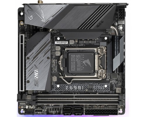 Материнская плата Z590I AORUS ULTRA, RTL