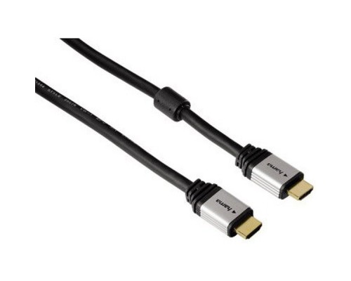 Кабель аудио-видео Hama H-53760 HDMI (m)/HDMI (m) 1.8м. феррит.кольца Позолоченные контакты черный 5зв (00053760)